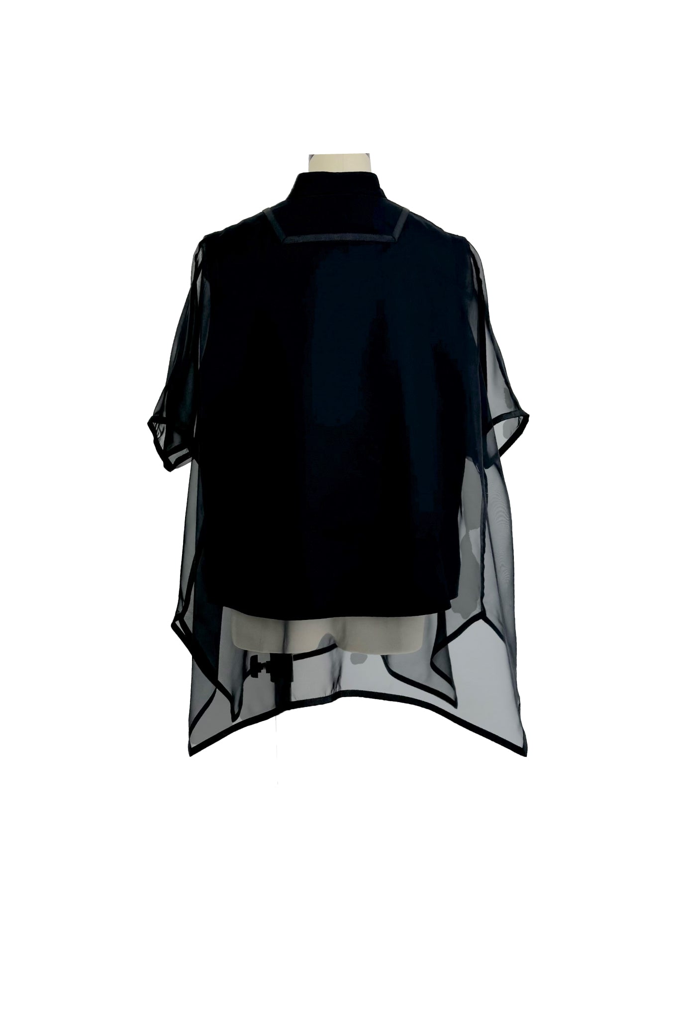 KARSEY ORGANDY LAYERED BLOUSE