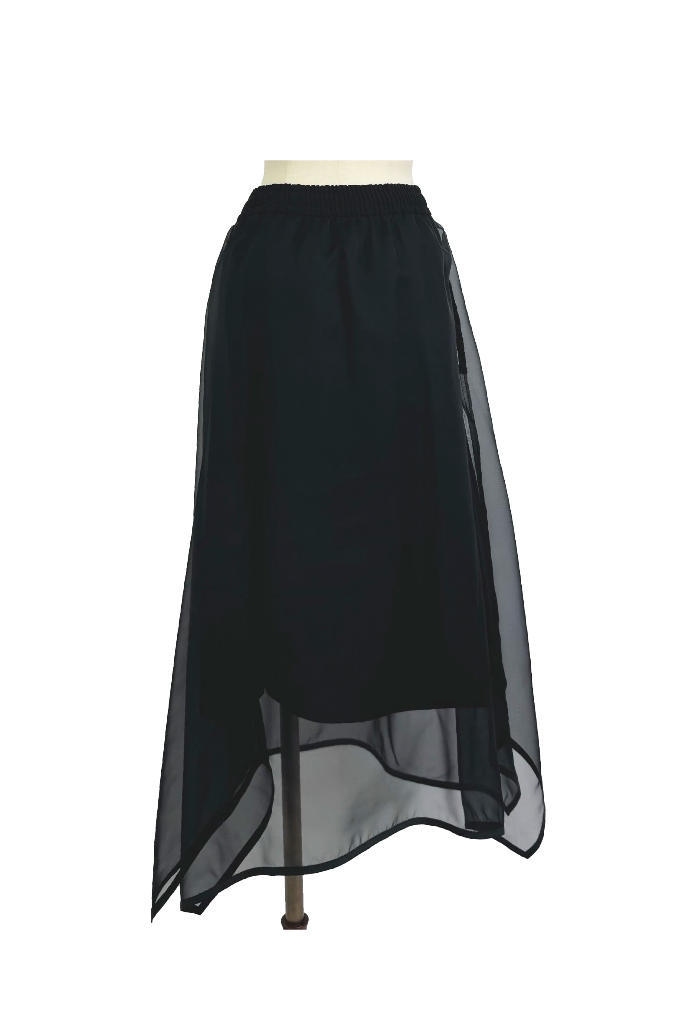 KARSEY ORGANDY LAYERED SKIRT
