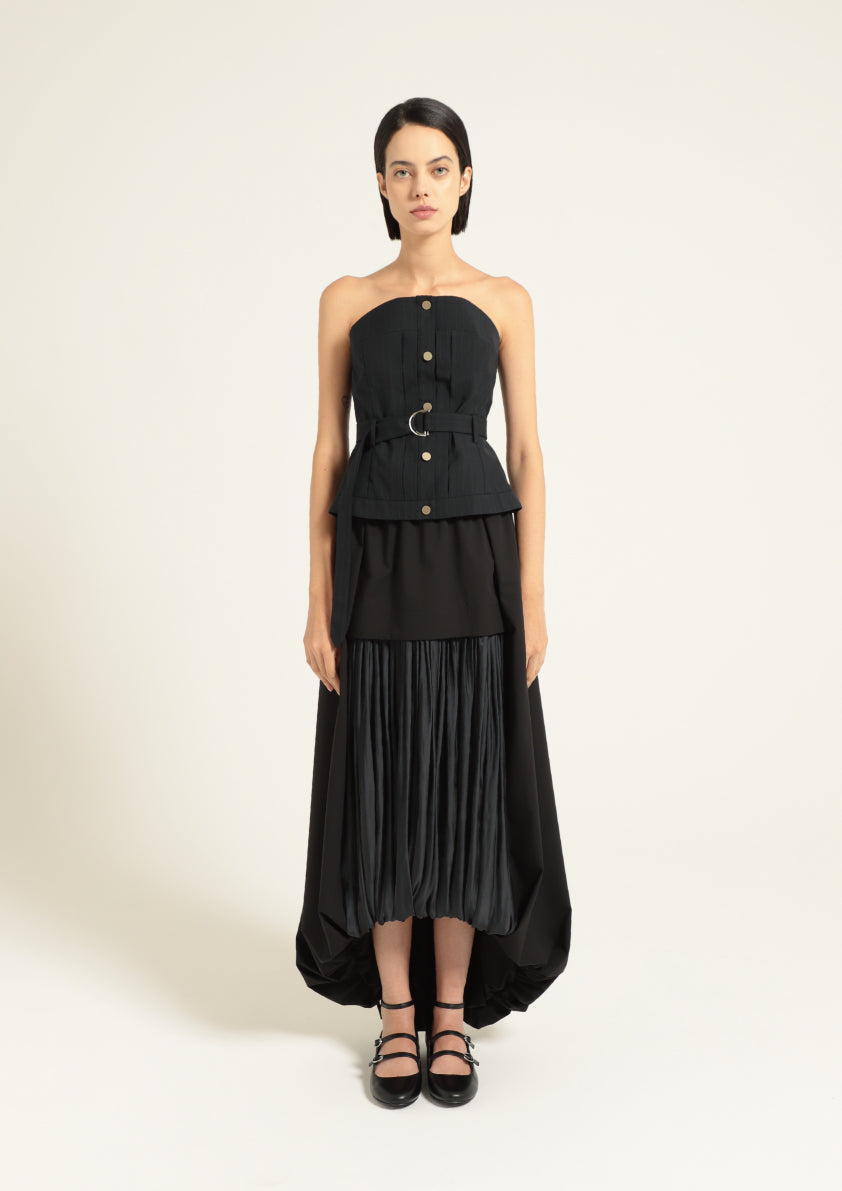 2025今季⭐︎ナイスナイスモーメント OPEN SHOULDER SHELLリブ OPEN SHOULDER SHELL|オープン ショルダー シェルオープン ショルダー